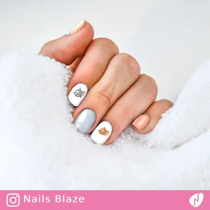 Tom and Jerry | Cartoon Nails - NB123